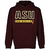 Men's Arizona State Sun Devils Centurion Hoodie - Maroon,baseball caps,new era cap wholesale,wholesale hats